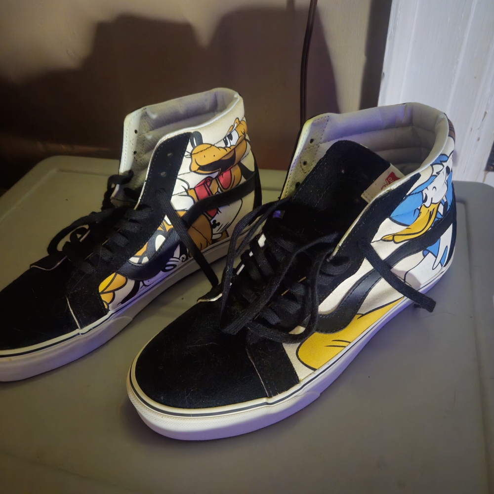 Vans Rare Disney High Tops Mens 10.0